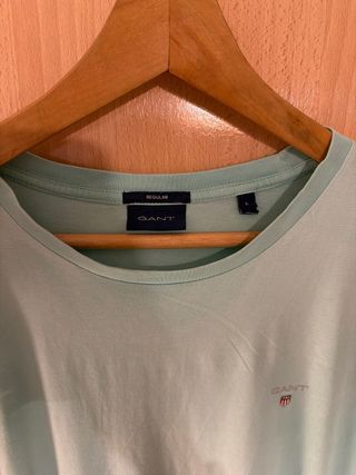 Camiseta Gant Verde Aqua Talla L