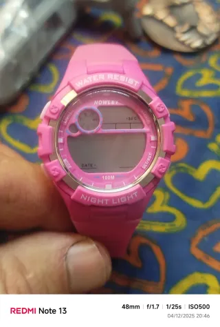 Reloj Nowley Rosa Infantil falta pila