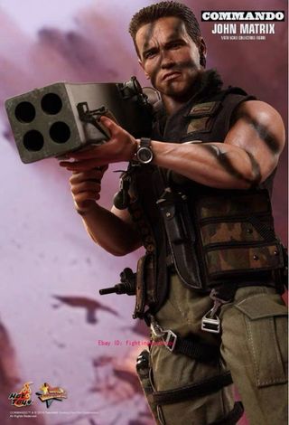 Figura John Matrix Commando Hot Toys 1/6