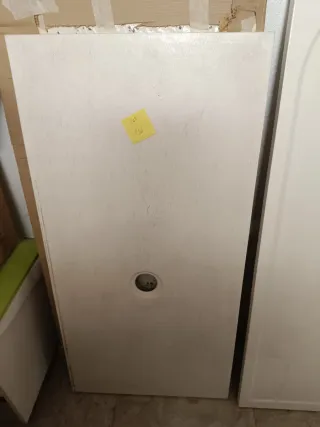 Plato de ducha piedra 73x163