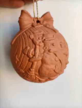 Set 12 Sfere Natalizie Terracotta 7-8-9cm