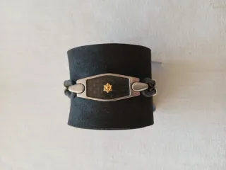 Bracciale Morellato Uomo Oro Acciaio FibraCarbonio