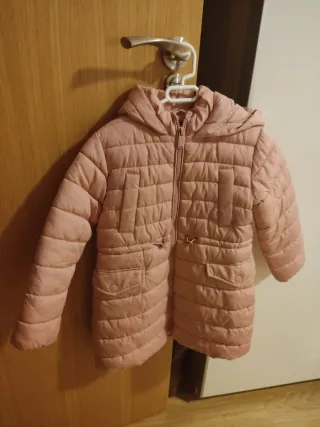 Abrigo niña Zara rosa 6 años