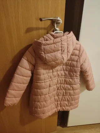 Abrigo niña Zara rosa 6 años