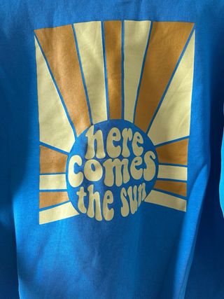 Jersey azul Here Comes The Sun Talla S