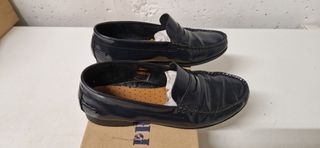 Zapatos Castellanos niño/a azul marino T.37