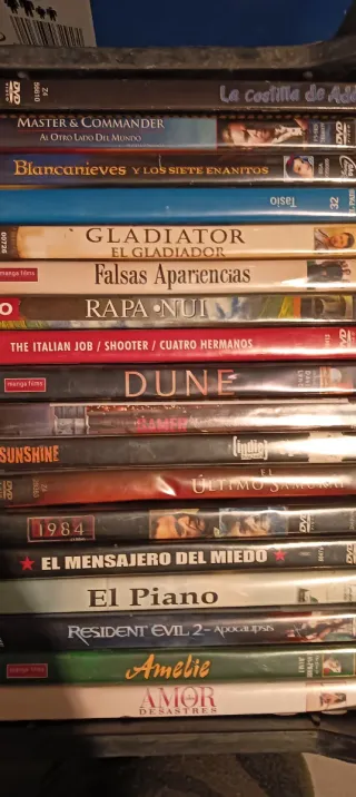 lotes de 20 Películas DVD cada uno