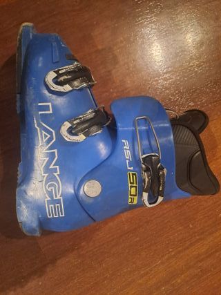 Botas de esquí azules talla 21.5