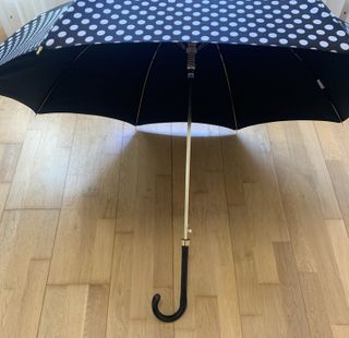 Paraguas lunares blanco y negro