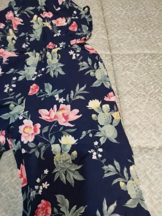 Tuta bambina fiori 11-12 anni