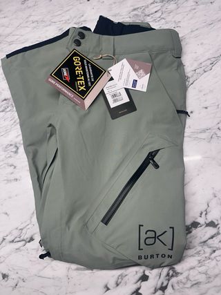 Pantalón Burton AK Gore Cyclic M Verde