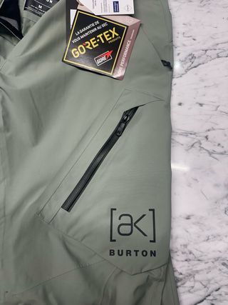 Pantalón Burton AK Gore Cyclic M Verde