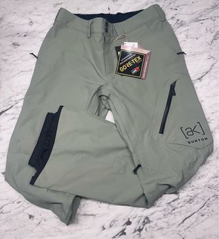 Pantalón Burton AK Gore Cyclic M Verde