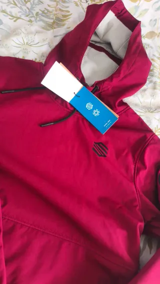 Chaqueta Snowboard burdeos