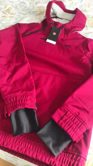Chaqueta Snowboard burdeos