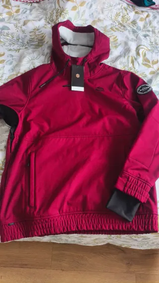 Chaqueta Snowboard burdeos