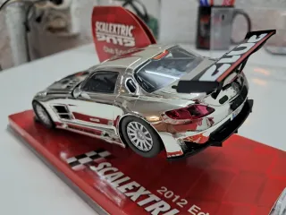 Scalextric Club 2012 Mercedes Plata