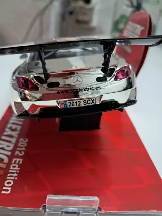 Scalextric Club 2012 Mercedes Plata
