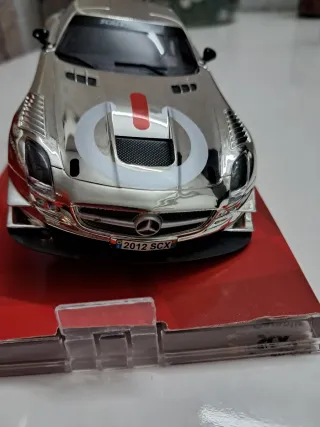 Scalextric Club 2012 Mercedes Plata