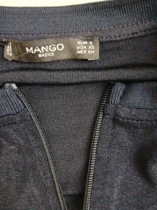 Chaqueta Mango Azul Marino