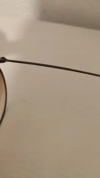 Gafas de Sol Ray-Ban Redondas Marrones/Grises