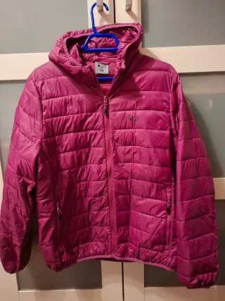 Parka mujer rosa