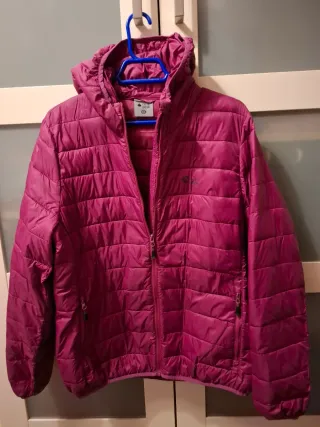 Parka mujer rosa