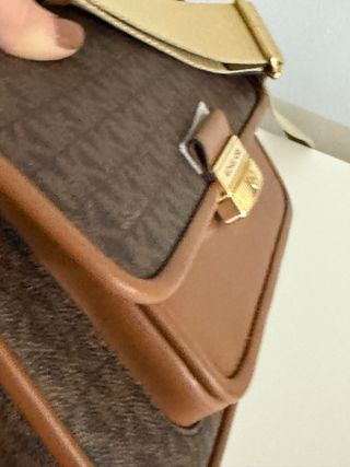 Bolso Michael Kors Marrón y Dorado