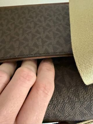 Bolso Michael Kors Marrón y Dorado