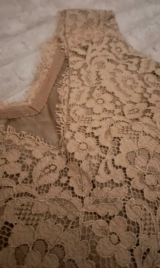 Abito Pizzo Beige tg.S