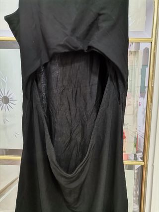 Vestido negro largo talla S