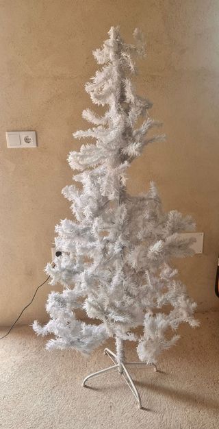 Arbol de Navidad blanco