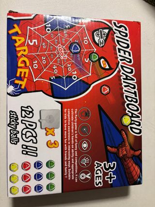 Bersaglio Uomo Ragno con 12 palline