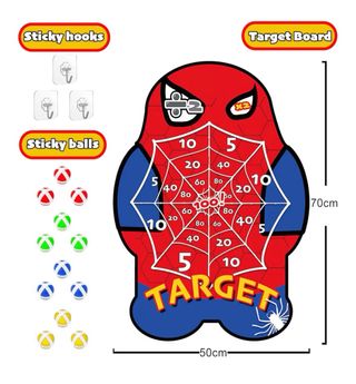 Bersaglio Uomo Ragno con 12 palline