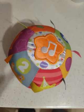 Peluche Pelota niño sensorial Vtech musical