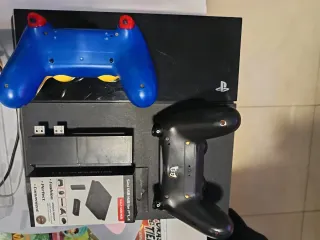 PS4 Pro+ Hub USB 5en1 +2 mandos scuf+ ventilador