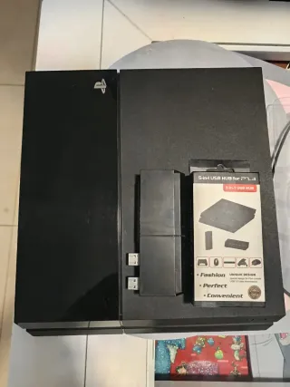 PS4 Pro+ Hub USB 5en1 +2 mandos scuf+ ventilador