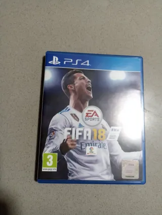 FIFA 18 PS4 Perfecto Estado Disco Blu Ray