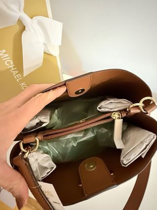 Bolso Michael Kors Beige y Marrón