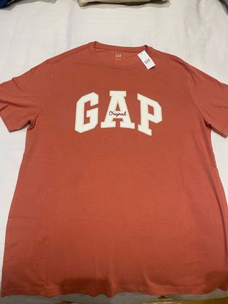 Camiseta Gap Original Talla L Naranja