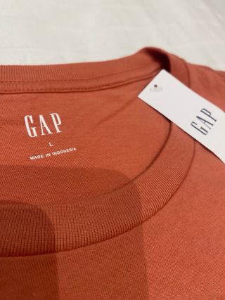 Camiseta Gap Original Talla L Naranja
