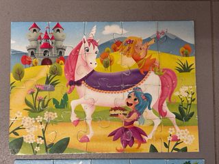 3 Puzzles Educa 20 piezas sin caja