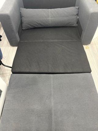 Sofá Cama 2 Plazas Ikea Gris