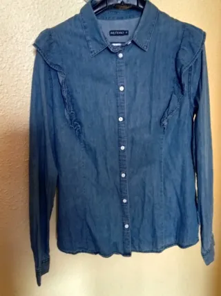 Camisa vaquera INEXTENSO Talla M