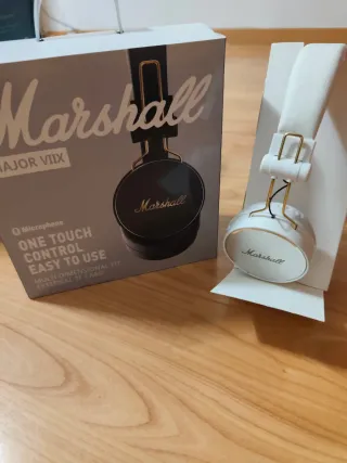 Auscultadores Marshall Major VII Bluetooth Branco