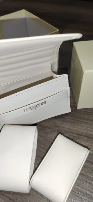 Estuche Reloj Longines Beige