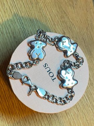 Pulsera Tous Oso Plata