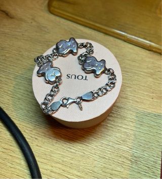Pulsera Tous Oso Plata