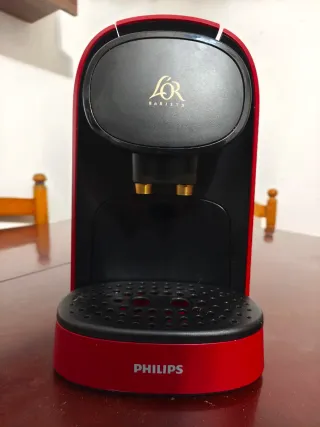 Cafetera L'Or Barista Philips Roja