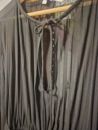 Vestido Zara Negro Talla S